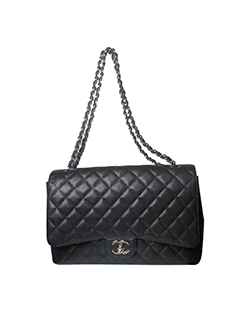 Chanel Classic Maxi Flap,Caviar,Black,2011,Box,DB,15355727